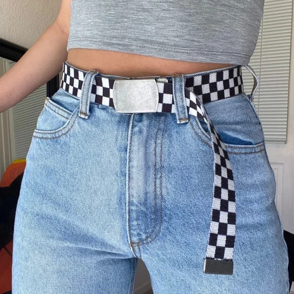 Ladies Belts Clear Brandy Melville Belt Waist Chain Heart Chain